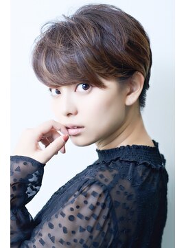 マクラメ(macrame) 絶壁解消30代40代50代大人ショートボブ