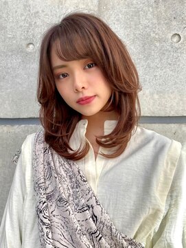 ユアーズ ヘア 恵比寿本店(youres hair) ワンカールでふわっと☆レイヤーミディアム