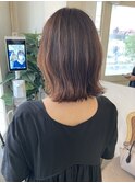 大人女子に人気◎外ハネナチュラルウルフミディヘア梅ヶ丘美容室