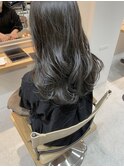 艶巻き×アッシュグレージュ