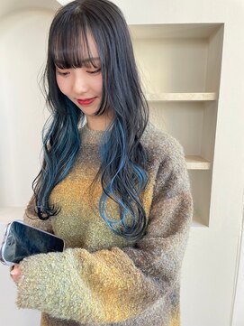 バディヘア スパ(BUDDY HAIR SPA) ブルーグレージュ×スカイブルー