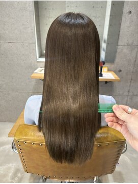 リベルタ(LIBERTA) 艶髪オリーブベージュ☆ナチュラル縮毛矯正