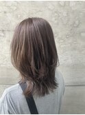 ラベンダーアッシュ#ブリーチ1回