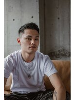 サップ 茨木店(Sup)&nbsp;ラフアップバング/フェードカット/無造作パーマ/メンズカット