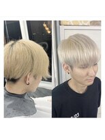 クラン ヘアーアンドスタジオ(CLAN hair & studio)&nbsp;ハイトーンエクステブリーチインナーミルクティーベージュ