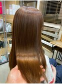 髪質改善 艶髪 さら艶 ストレート 【アリシアヘアー 那珂】