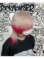 トリックストア(TRICK STORE) 【デザインカラー】ホワイト　エンドカラー ウルフ