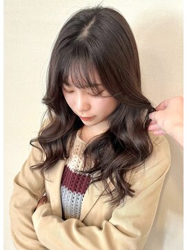 デリコ(DELICO) マロンベージュ×くびれヘア
