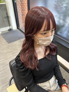 ココット 京橋店(cocotte) 艶髪ローズピンクカラー