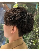 ヘアーリゾートノーブル(Hair Resort Noble) 【マッシュ×ツイストスパイラルパーマ】ツーブロック無造作