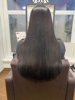 コルテ 倉敷西坂店(CoRte.) 美髪ロング/アッシュブラック/ヘルシースタイル