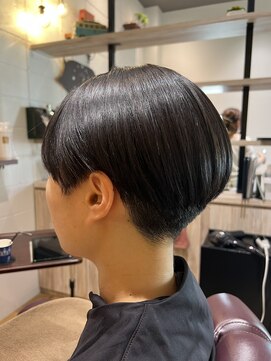 チアー ヘアリラクゼーション(cheer HAIRRELAXATION) ハンサムショート＋クセ緩和ストレート髪質改善トリートメント