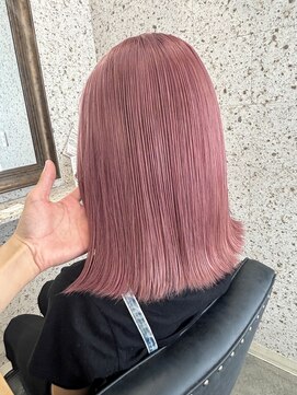 ラニヘアサロン(lani hair salon) 柔らかピンク