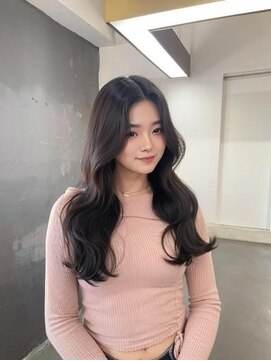 フォーカスジャパン(FOCUS JAPAN) 小顔外ハネミディアムアッシュ20代30代40代くびれミディ韓国ヘア