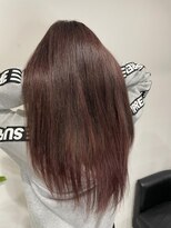ヘアーデザイン ジェルム(Hair Design germe)&nbsp;ピンクブラウンプルエクステ #しのだスペシャル