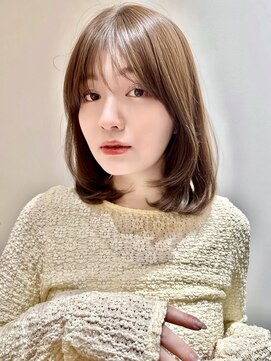 バイオレットジェム(Violet`jem) 20代30代40代韓国レイヤー内巻きレイヤー2wayバング