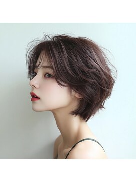e.m.a プレミアムビューティーサロン 栄駅店(e.m.a PREMIUM BEAUTY SALON) ハンサムショートボブ