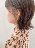 外はねインナーカラー　ベージュカラー【CICATA 鎌倉　高力】