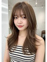 グルグル 下総中山店(GULGUL)&nbsp;ロング/顔周り/レイヤーカット/ハイライト/下総中山