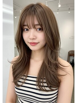 グルグル 下総中山店(GULGUL) ロング/顔周り/レイヤーカット/ハイライト/下総中山