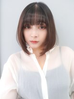 ラフィス ヘアー ポンテ 船橋店(La fith hair ponte)&nbsp;【La fith】ワンカールボブ×重めバング×ニュアンスカラー
