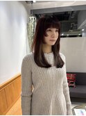 ステップカットロングヘア