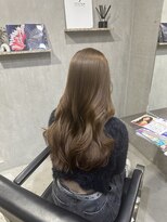 ラック(LUCK)&nbsp;ヘーゼルベージュ/船橋/くすみベージュ/細めハイライト