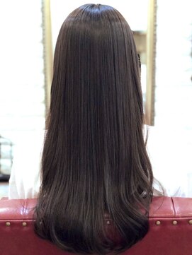 アトリエ ミム 二子玉川店(atelier mim) 艶髪 クラシックロング 縮毛矯正 髪質改善 ナチュラルブラック