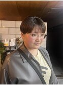 刈り上げマッシュショート