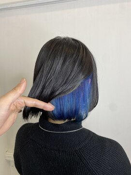 リルウ 阿倍野キューズモール(LILOU) ブルー系デザインカラー