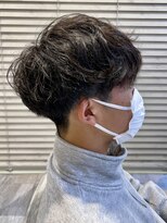 イメージア ボーノ相模大野店(IMAGE-A)&nbsp;【ふんわり感】黒髪×パーマショート＠20代30代40代50代60代