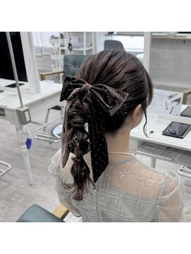 リミットバイアフィナー 大宮店(limit by Afinar) 編みおろしポニー