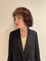 フォークロア 本店(Folk Lore)&nbsp;ドライパーマ/ ブラウン/ボブパーマ