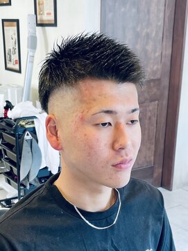 グレイスフルバーバーロンドン 大宮店(Graceful Barber London) 【20代 男性】ロンドンスパイキーフェード（大宮/バーバー）