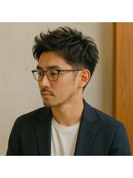 スープレックス ヘアーデザイン(SOUPREX HAIR DESIGN) SOUPREX大人メンズ束感ショート 20代 30代 40代 50代 60代