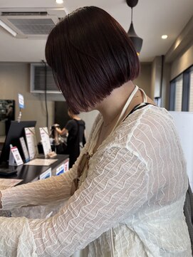 コージーベルベット(Cosy Velvet) 【　ミニボブ×ダブルカラーピンク　】