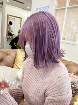 セイル(Sail) 透明感ラベンダーボブ