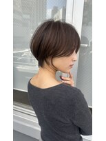 アグ ヘアー ネスト 茨木店(Agu hair nest)&nbsp;大人ショートボブ 20代30代40代ヘア 小顔 大阪クビレ茨木