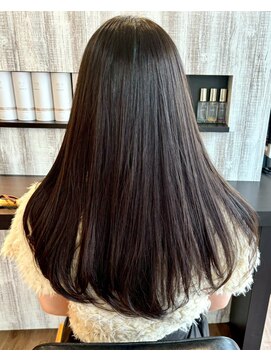 ヘアショップエヌアンドエー 久喜店(hairshop N&A) キープ力が魅力◎毛先のラインの美しさが際立つストレート