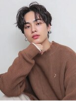 ロディーナコク 大口 新子安(rodina.coc)&nbsp;MEN’S HAIR/波巻きツイストスパイラル/リバースセンターパート