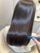 アンド ラ ブランシュ(&.La Blanche)&nbsp;オリーブグレー/黒髪カタログ/ココアベージュ/髪質改善