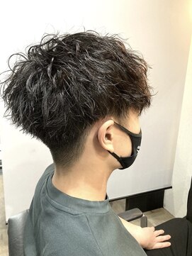 ツイストスパイラル/マッシュ/メンズパーマ