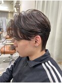 毛流れセンターパート