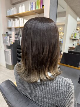 ギルド 清瀬店(GUILD) ベージュ系裾カラー