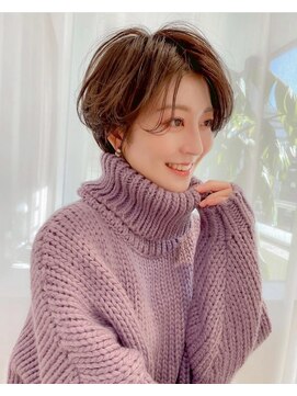 ロンドクレール 川崎(Lond clair) 顔周りカット/イメチェン/ショートボブ20代30代40代50代川崎110