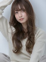 リソラ 池袋(LiSora)&nbsp;ミルクティーブロンド/デジタルパーマ/ダークブルー[池袋]