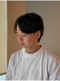 ラフに整う大人パーマ