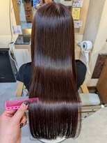 ヘアリゾート粋 ウナム 新宿東口店(enam)&nbsp;艶髪/チョコレートブラウン/ストレートヘア