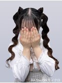 【推し活ヘアメ】立体リボンツイン