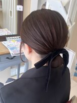 エミュ 中央駅店(eMu)&nbsp;【ボブでもできます！】シニヨンヘア.*
